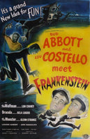 ABBOTT & COSTELLO MEET FRANKENSTEIN 1948 REPLICA MOVIE POSTER