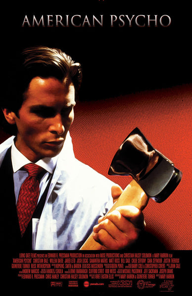 AMERICAN PSYCHO REPLICA 2000 MOVIE POSTER