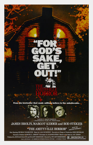 AMITYVILLE HORROR 1979 REPLICA MOVIE POSTER