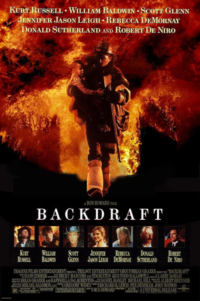 BACKDRAFT REPLICA 1991 MOVIE POSTER