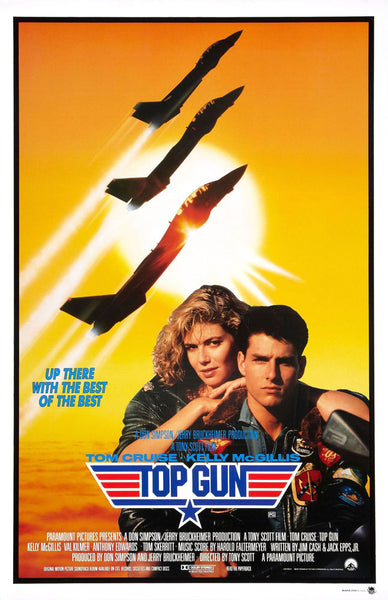 TOP GUN REPLICA 1986 MOVIE POSTER